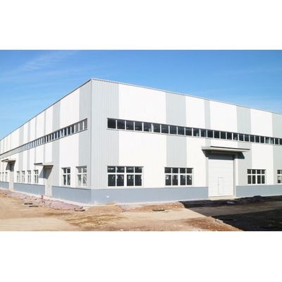 Gudang Struktur Baja Ukuran Standar / Gudang Struktur Baja Prefab