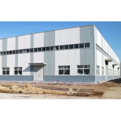 Gudang Struktur Baja Ukuran Standar / Gudang Struktur Baja Prefab