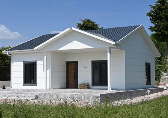 Konstruksi Rangka Baja Ringan Tahan Lama Baja Prefab Rumah Prefabrikasi Villa