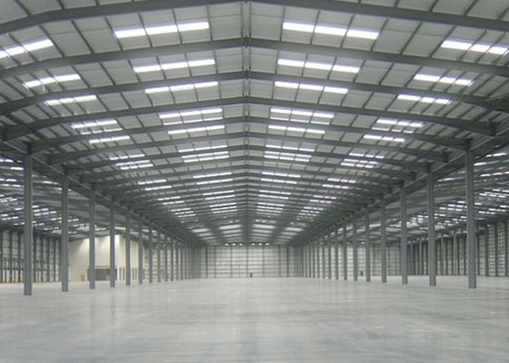 Bengkel Fabrikasi Baja Bingkai Hangar Struktur Baja Industri Pabrikan