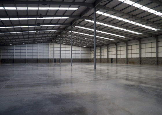 Bengkel Fabrikasi Baja Bingkai Hangar Struktur Baja Industri Pabrikan