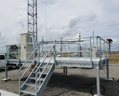 Platform Struktur Baja Kapasitas Beban Tinggi dengan Keamanan Tinggi