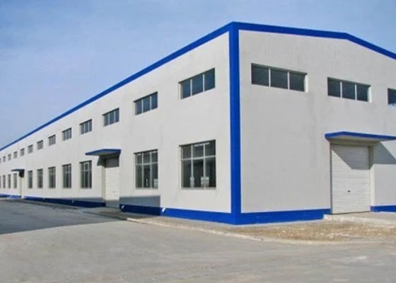 Bangunan Bengkel Struktur Baja Industri Tahan Lama Bending ISO9001