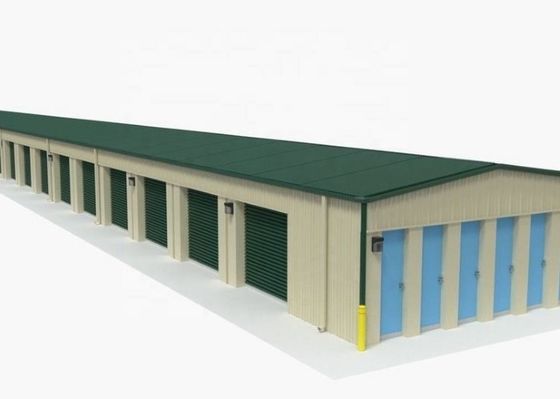 Pemasangan Prefabrikasi Industri Bagian H Struktur Baja Frame Gedung Gudang