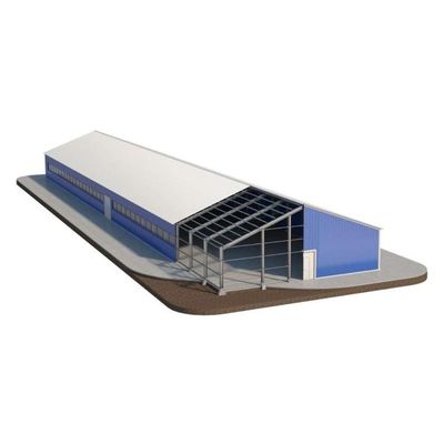Desain Lokakarya Struktur Baja Prefab yang Efisien dan awet Untuk Penggunaan Industri