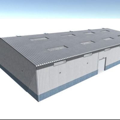 Bangunan Struktur Baja Industri Lokakarya Prefabrikasi Dengan Desain Bebas