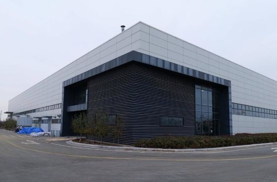 Struktur Modern Dengan Kerangka Portal Baja Bangunan Administrasi Baja Prefabrik