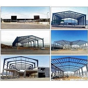Grid Prefabricated Steel Workshop Dengan Desain Disesuaikan