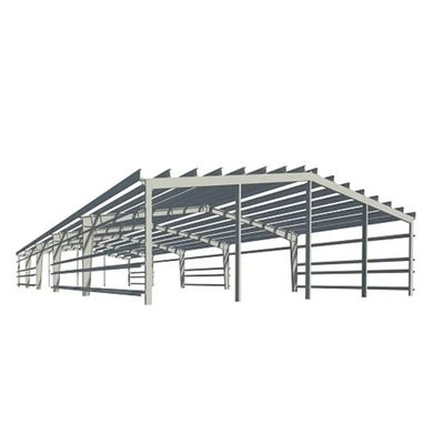 Grid Prefabricated Steel Workshop Dengan Desain Disesuaikan