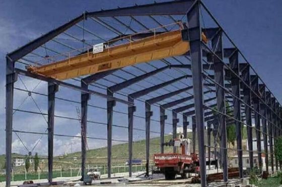 Konstruksi Struktur Baja Ringan Gudang Prefabrikasi Mudah Dipasang