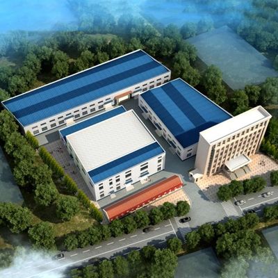 Pemasangan Prefabrikasi Industri Bagian H Struktur Baja Frame Gedung Gudang