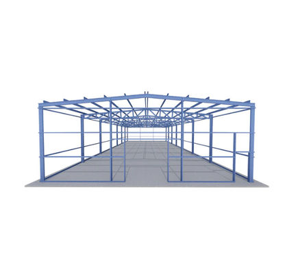 Sandwich Panel Steel Struktur Bangunan Gudang untuk bengkel