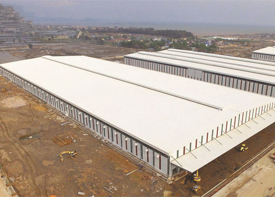 Struktur baja prafabrikasi Lokakarya industri Gedung pabrik Konstruksi