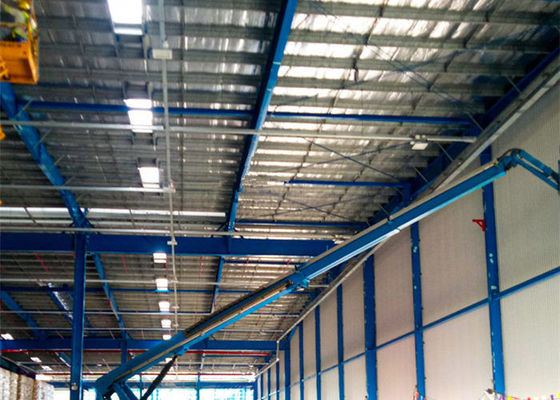 Struktur Baja Fabrikasi Bengkel Industri Konstruksi Bangunan Pabrik
