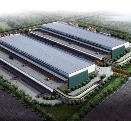 Industri Struktur Baja Prefabrikasi Struktur Bangunan Logam Bengkel GB