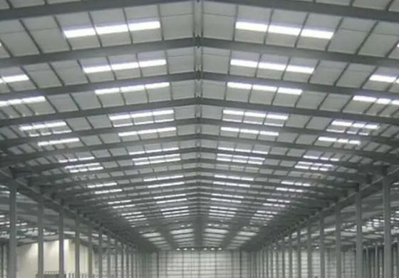 Aluminium Alloy / Plastik Baja Jendela Struktur Baja Workshop Pabrik Dengan Isolasi Opsional