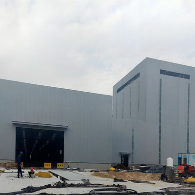 Bengkel Struktur Baja Rangka Fabrikasi Bangunan Industri Tahan Api