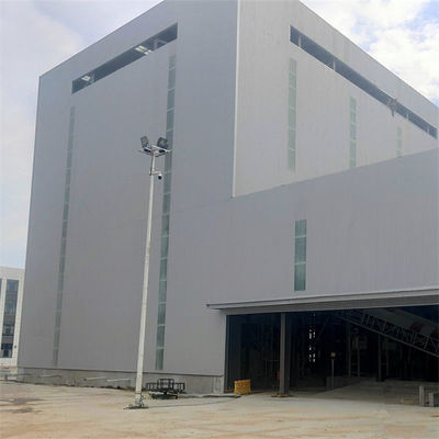 Bengkel Garasi Struktur Baja Prefabrikasi Bangunan Rangka Industri