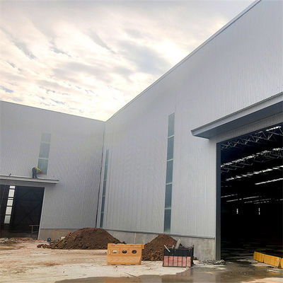 Bengkel Garasi Struktur Baja Prefabrikasi Bangunan Rangka Industri