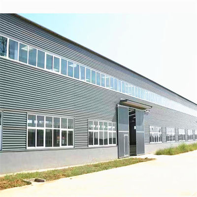 Bengkel Fabrikasi Baja Bingkai Hangar Struktur Baja Industri Pabrikan