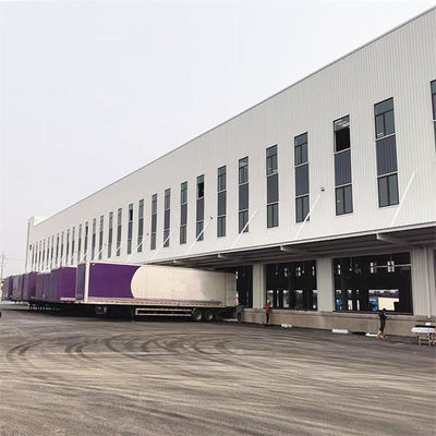 Bengkel Fabrikasi Baja Bingkai Hangar Struktur Baja Industri Pabrikan
