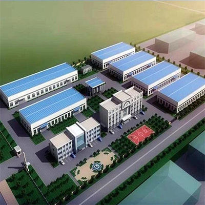 Portal Kerangka Baja Struktur Baja Industri Bengkel Bangunan Lipat ISO9001