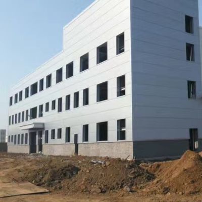 Struktur Baja Rumah Bangunan Logam Prefabrik Untuk Gudang