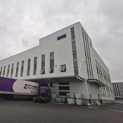 Gudang Struktur Baja Prefabrikasi Standar Tinggi Dengan CE/ISO9001