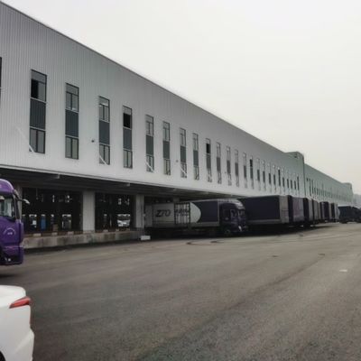 Gudang Struktur Baja Prefabrikasi Standar Tinggi Dengan CE/ISO9001