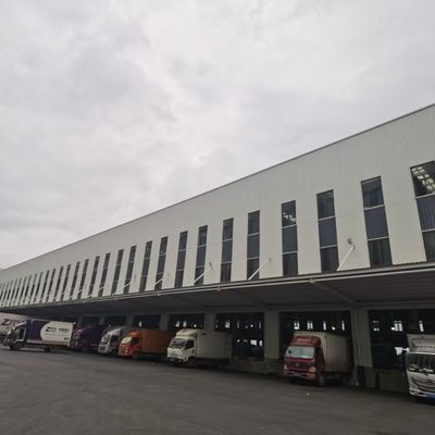 Gudang Struktur Baja Prefabrikasi Standar Tinggi Dengan CE/ISO9001