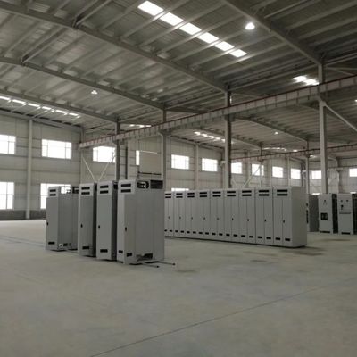 Pemasangan cepat Gedung Struktur Baja Span Besar Untuk Industri