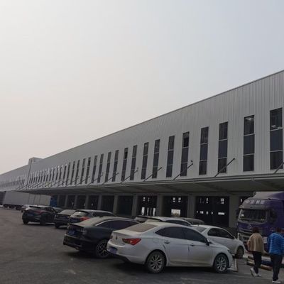 Pemasangan cepat Gedung Struktur Baja Span Besar Untuk Industri