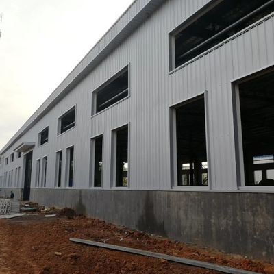 Gedung Pabrik Desain Modern Lokakarya Struktur Baja Prefabrikasi