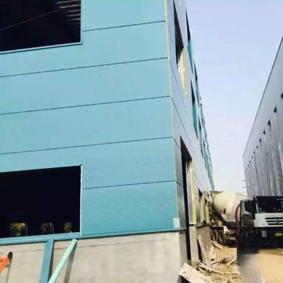 100*200 Pemasangan Cepat Gudang Baja Lokakarya Bangunan Struktur Baja