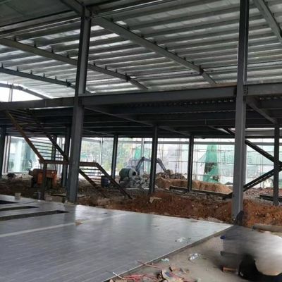 Premium Metal Ringan Sloping Atap Struktur Bangunan Baja