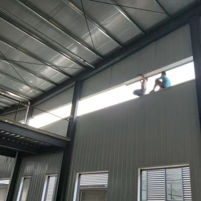 Premium Metal Ringan Sloping Atap Struktur Bangunan Baja