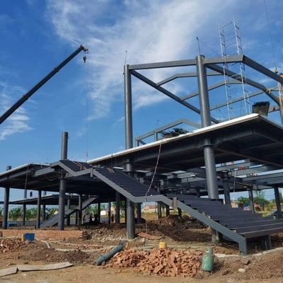 Konstruksi Kerangka Baja Bangunan Baja Konstruksi Baja Gudang