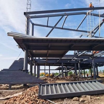Konstruksi Kerangka Baja Bangunan Baja Konstruksi Baja Gudang
