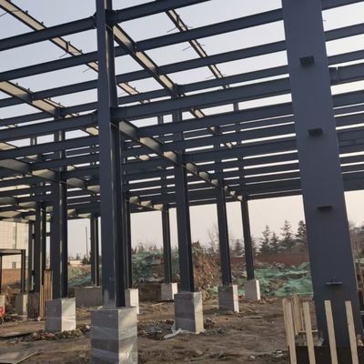 Bangunan Industri Baja Ringan Prefabrikasi Struktur Baja Gudang