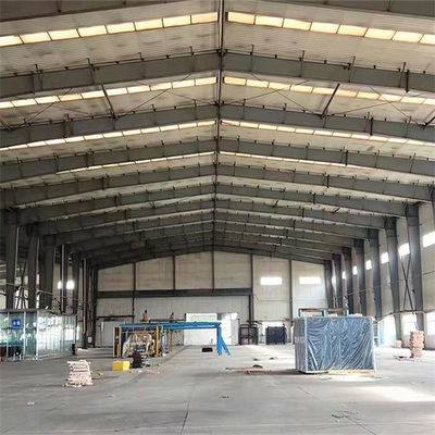 Bangunan Industri Struktur Baja Prefabrik Bengkel Konstruksi Logam Bangunan