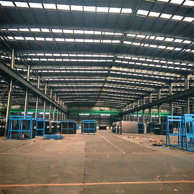 Bangunan Industri Struktur Baja Prefabrik Bengkel Konstruksi Logam Bangunan