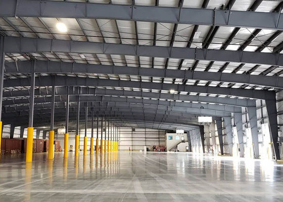 Grid Prefabricated Steel Workshop Dengan Desain Disesuaikan