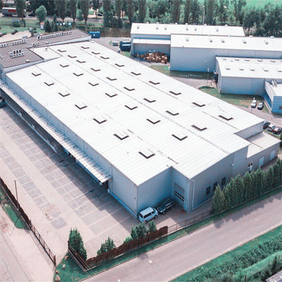 Industri Logam Prefabrikasi Struktur Baja Pabrik Pabrik CE