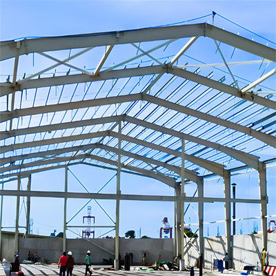 Aluminium Alloy Window Steel Workshop Konstruksi dengan Desain Gambar AutoCAD