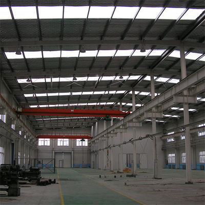 Q355/ Q235 Lokakarya Struktur Baja dengan Isolasi Opsional dan UPVC Downpipe