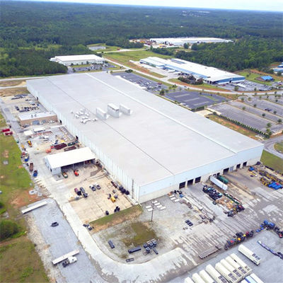 Z Bagian Purlin Steel Struktur Workshop Dengan Perawatan Permukaan Galvanis
