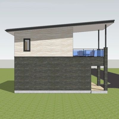 Isolasi panas tinggi Struktur baja ringan Villa Untuk Desain Aman Dan Kuat