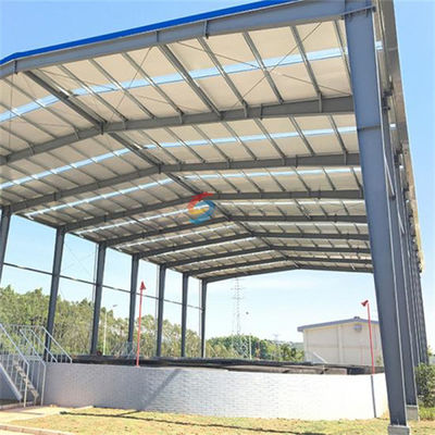 Gampang Menginstal Gudang Struktur Baja Untuk Konstruksi Industri Dengan Jendela Aluminium