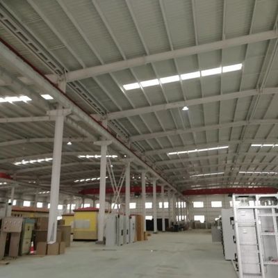 Gudang Struktur Baja Prefabrikasi Dengan Konstruksi Penggunaan jangka panjang