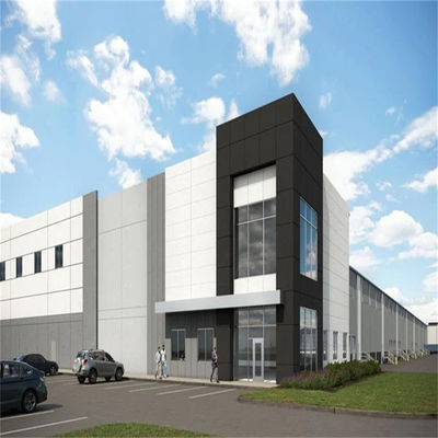 Bangunan kantor dengan jendela aluminium yang menggabungkan lantai Deck Beton yang dirancang untuk pengembangan komersial perkotaan dan kompleks kantor